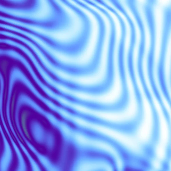デジタル フラクタル パターン 抽象的な背景 青い未来的ぼやけた背景 — ストック写真