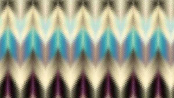 Abstract Digital Fractal Pattern Chevron Pattern Horizontal Background Aspect Ratio — Stock Photo, Image