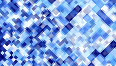 Soyut dijital fraktal model. Düşük polimerli doku.