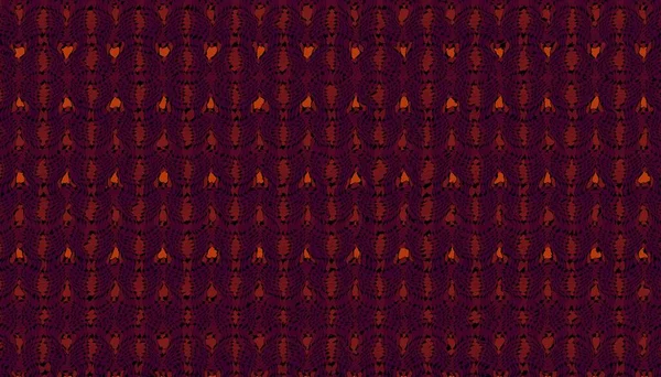 Abstract Digitaal Fractal Patroon Horizontaal Oriëntatiepatroon Afrikaanse Etnische Stijl Stamsieraad — Stockfoto
