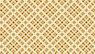 Soyut dijital fraktal model. Yatay yönelim.