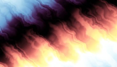 Soyut dijital fraktal model. Dalgalı doku.