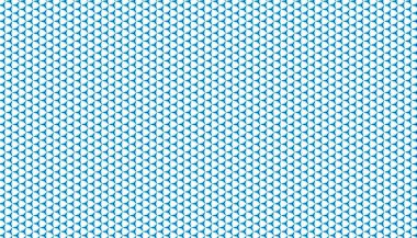 Soyut dijital fraktal model. Yatay yönelim.