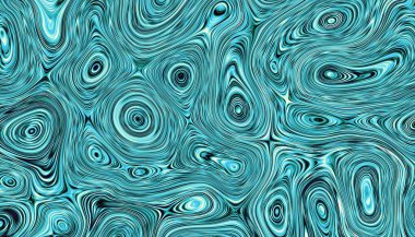 Soyut dijital fraktal model. Yatay oryantasyon. Dalgalı doku.