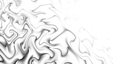  Soyut dijital fraktal model. Yatay oryantasyon. Dalgalı doku.