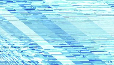 Soyut dijital fraktal model. Yatay oryantasyon. Soyut geleceksel geometrik doku.