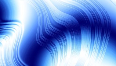 Soyut dijital fraktal model. Yatay oryantasyon. Dalgalı doku.