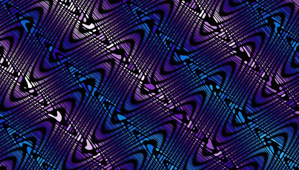 Patrón Fractal Digital Abstracto Textura Ondulada — Foto de Stock