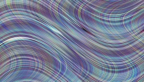 Patrón Fractal Digital Abstracto Textura Ondulada — Foto de Stock