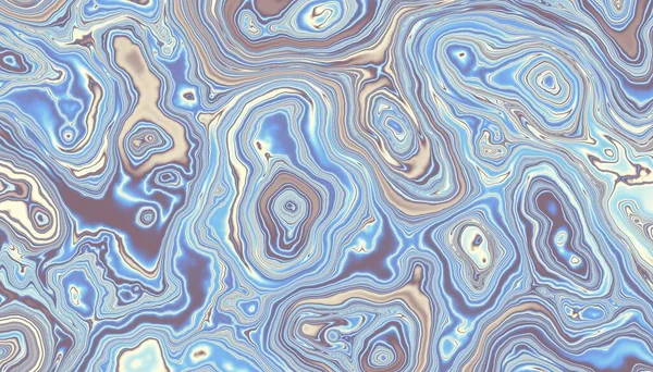 Abstract Digital Fractal Pattern Wavy Texture Imitation Marble Texture — Stock Photo, Image