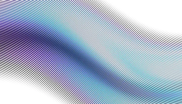 Абстрактный Цифровой Фрактальный Рисунок Горизонтальная Ориентация Тонкие Линии — стоковое фото