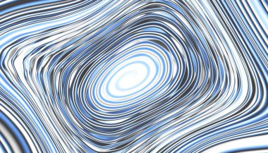 Soyut dijital fraktal model. Yatay oryantasyon. Soyut gelecek resmi.