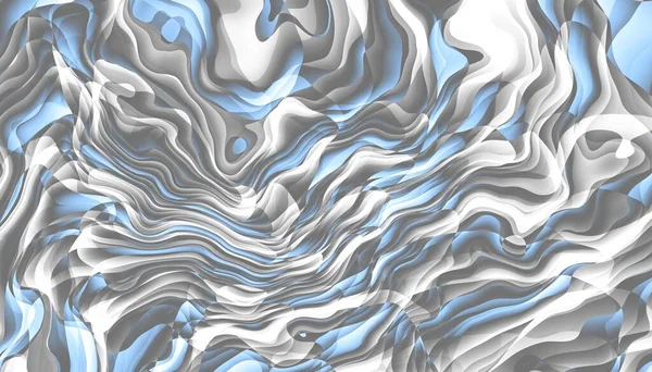 摘要数字分形模型 波纹质感 — 图库照片