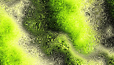 Soyut dijital fraktal model. Psikedelik dalgalı doku.