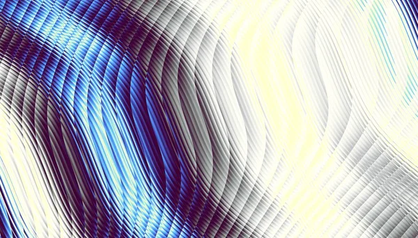 概要ディジタルフラクタルパターン 波の質感 — ストック写真