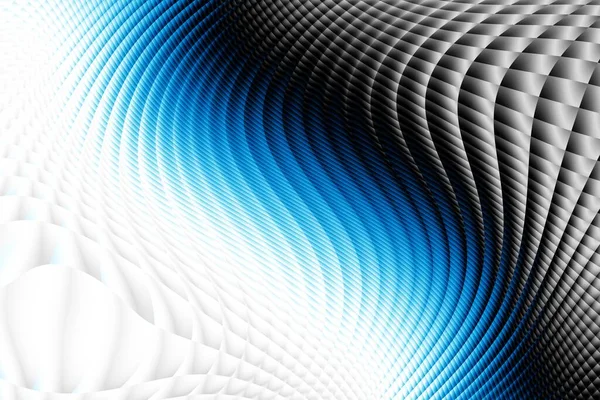 Soyut dijital geometrik desen. Yatay oryantasyon. Beyaz arkaplanda çarpık çizgiler.