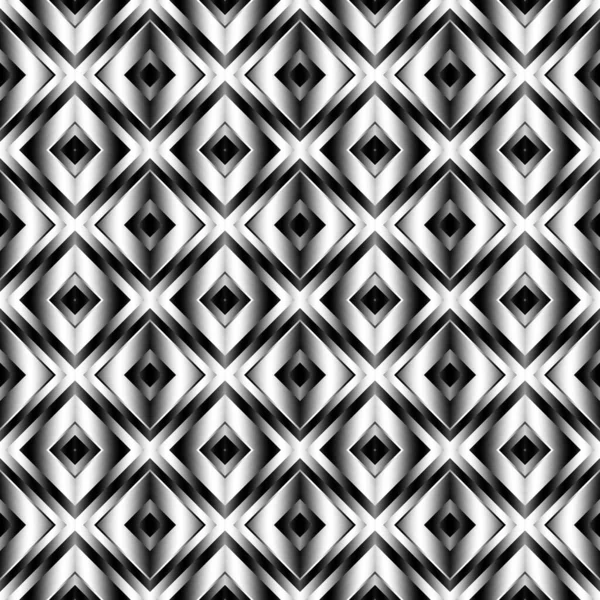 Abstract Digital Fractal Pattern Seamless Geometric Ornament — Stock Photo, Image