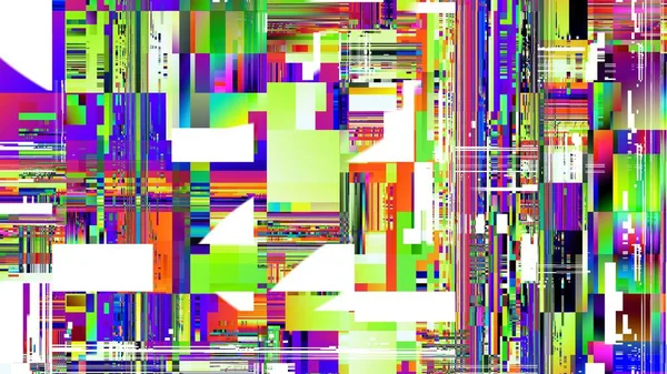 Cyfrowy Wzór Fraktalny Abstrakcyjne Tło Abstrakcyjny Obraz Technologii Usterki — Zdjęcie stockowe