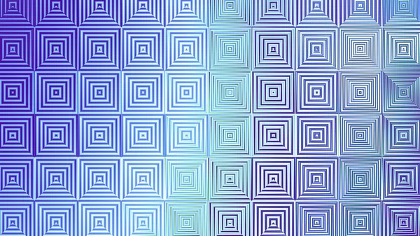 Abstract Digital Fractal Pattern Abstract Geometric Texture Horizontal Background Aspect — Stock Photo, Image