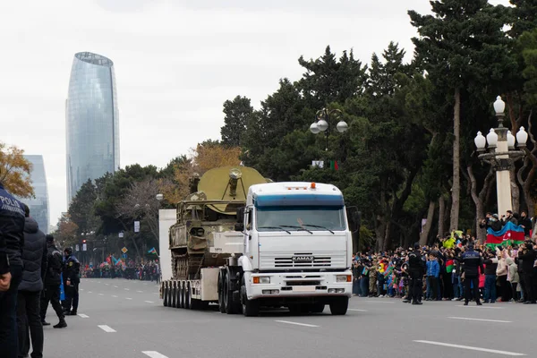 Baku Ázerbájdžán Prosince2020 Arménský Systém Protivzdušné Obrany — Stock fotografie