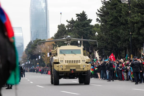 2013 Victory Parade Baku Azerbaijan December 2020 Uav 아제르바이잔 항공기 — 스톡 사진