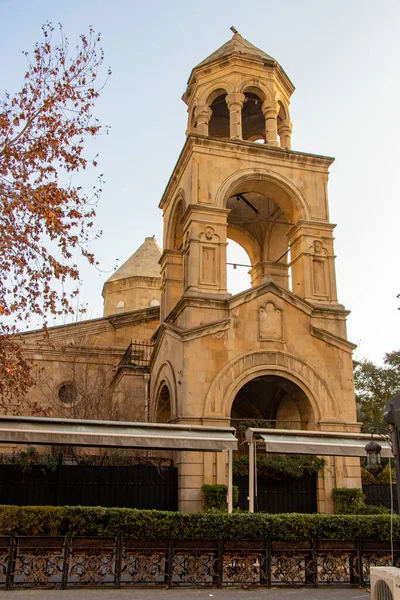 Armeense kerk in Baku 19e eeuw. Christelijke kerken in Bakoe - Azerbeidzjan. — Stockfoto