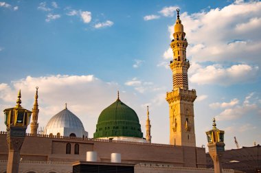Mescid Nabawi - Madinah al-Munawwarah 'daki Peygamber Camii.