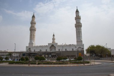 Medine 'deki Quba Camii. İslam 'ın ilk camii. Mescid Kuba