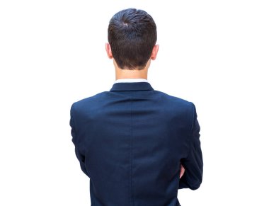 Arap işadamı sırtını dönüyor