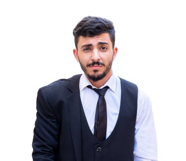 Zafer ve gurur, takım elbisesini omuzlarında taşıyan bir adamın gururu ve gururu. Gururundan diğerlerine kadar diğerlerini bekliyor.