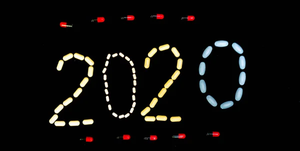 2020 Nouvelle Année Médicale Pour Une Vie Saine — Photo