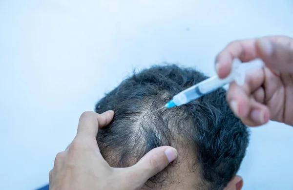 Enfermo Que Tiene Una Medicina — Foto de Stock