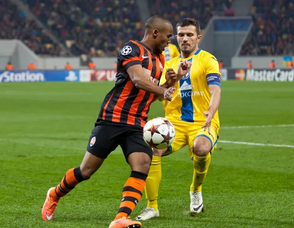 Shakhtar, Donetsk - BATE, Borisov gioco di calcio — Foto Stock