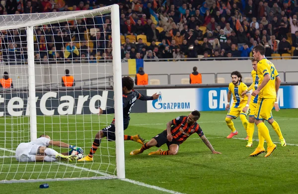 Shakhtar, donetsk - bate, borisov Fußballspiel — Stockfoto