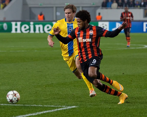 Shakhtar d., Donetsk - Bate, Borisov soccer Spel — Stockfoto