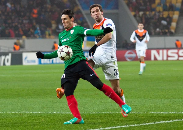 Shakhtar, Donetsk - Atletismo, partido de fútbol de Bilbao — Foto de Stock