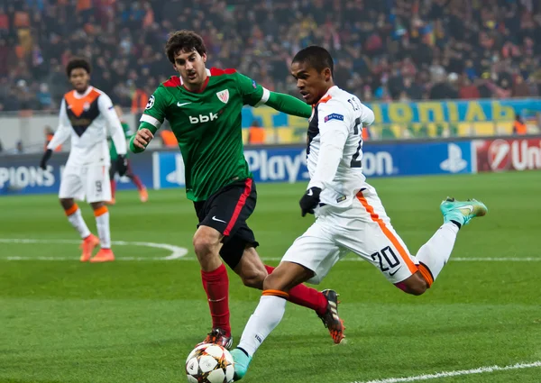 Shakhtar, Donetsk - Atletismo, partido de fútbol de Bilbao —  Fotos de Stock