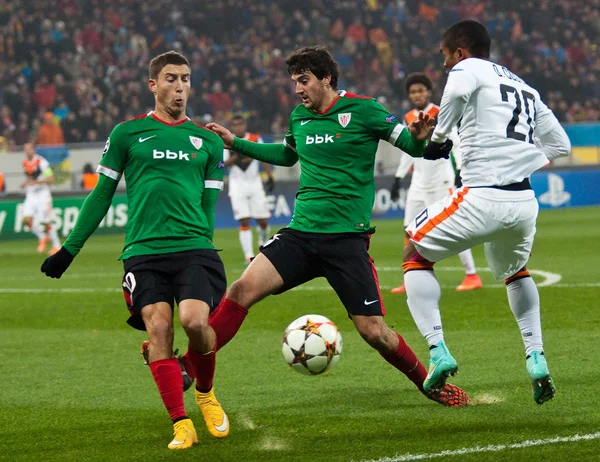 Shakhtar, Donetsk - Atletismo, partido de fútbol de Bilbao —  Fotos de Stock