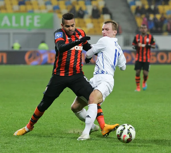 Shakhtar, Donetsk - Goverla, Oezjhorod soccer Spel — Stockfoto