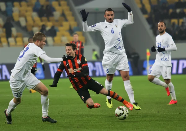 Shakhtar, Donetsk - Goverla, Uzhgorod soccer game — Stock Photo, Image