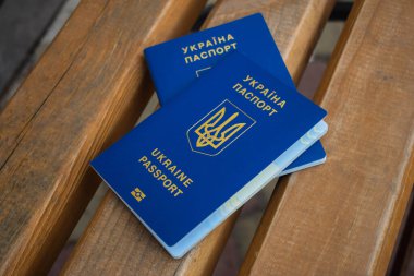 Diğer ülkelere seyahat için Ukrayna vatandaşının biyometrik pasaportları