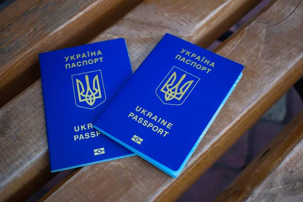 Diğer ülkelere seyahat için Ukrayna vatandaşının biyometrik pasaportları