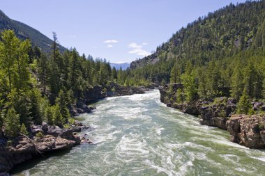 Kootenai Nehri Kuzey Batı Montana