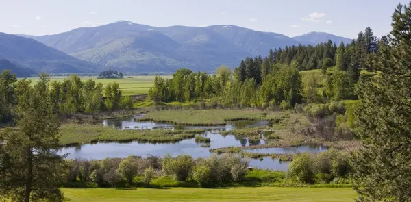 Paradise valley bonners ferry Észak-idaho — Stock Fotó