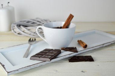 Tarçınlı sıcak çikolata