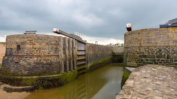 Bude lock located in Cornwall, England — Stock Photo, Image