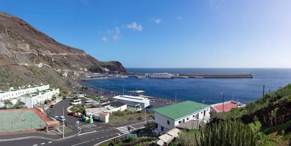 Puerto Estaca Hierro Canary Islands Spain Ferry Port Island Τμήμα — Φωτογραφία Αρχείου