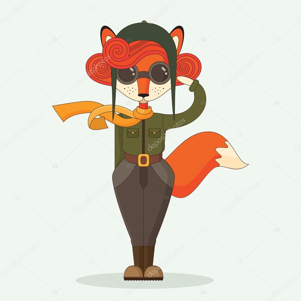 Military fox-pilot