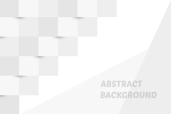 Abstract White Light Gray Geometric Background — Stock Photo, Image