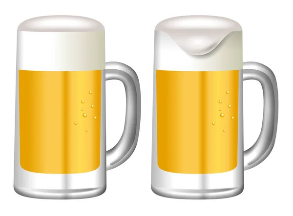 Illustration Beer Icon Set — Stock Photo, Image